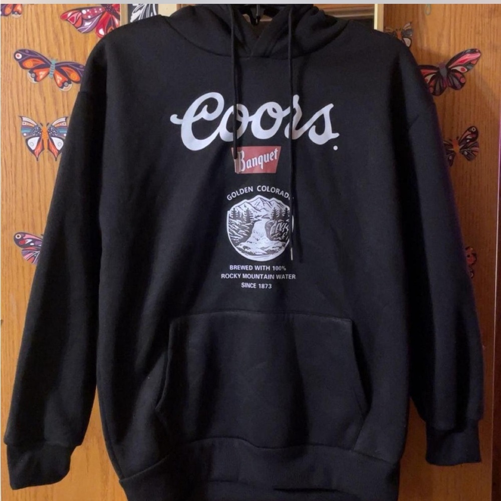 Coors Women's Black Hoodie